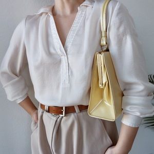 1960’s Vintage Vinyl mid-century Handbag